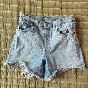 Levi’s Original 501 Cutoff Denim Shorts
